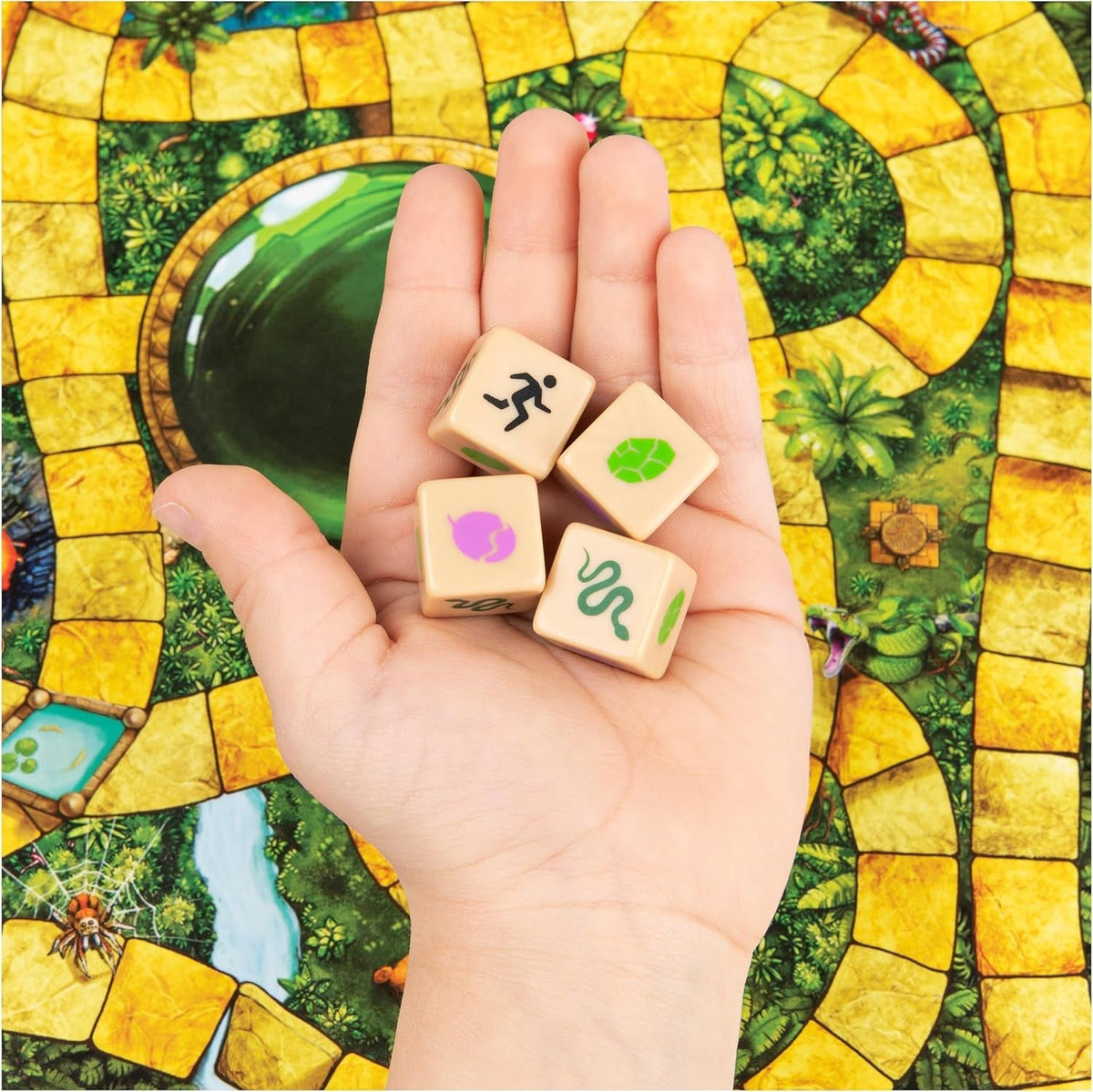 Jumanji the Game, the Classic Adventure Board Game for Kids and Families Aged 8 and Up
