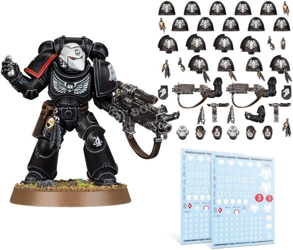 '- Warhammer 40,000 - Raven Guard Primaris Upgrades & Transfers