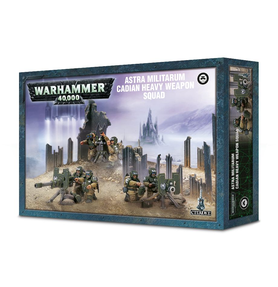 Cadian Heavy Weapon Squad
