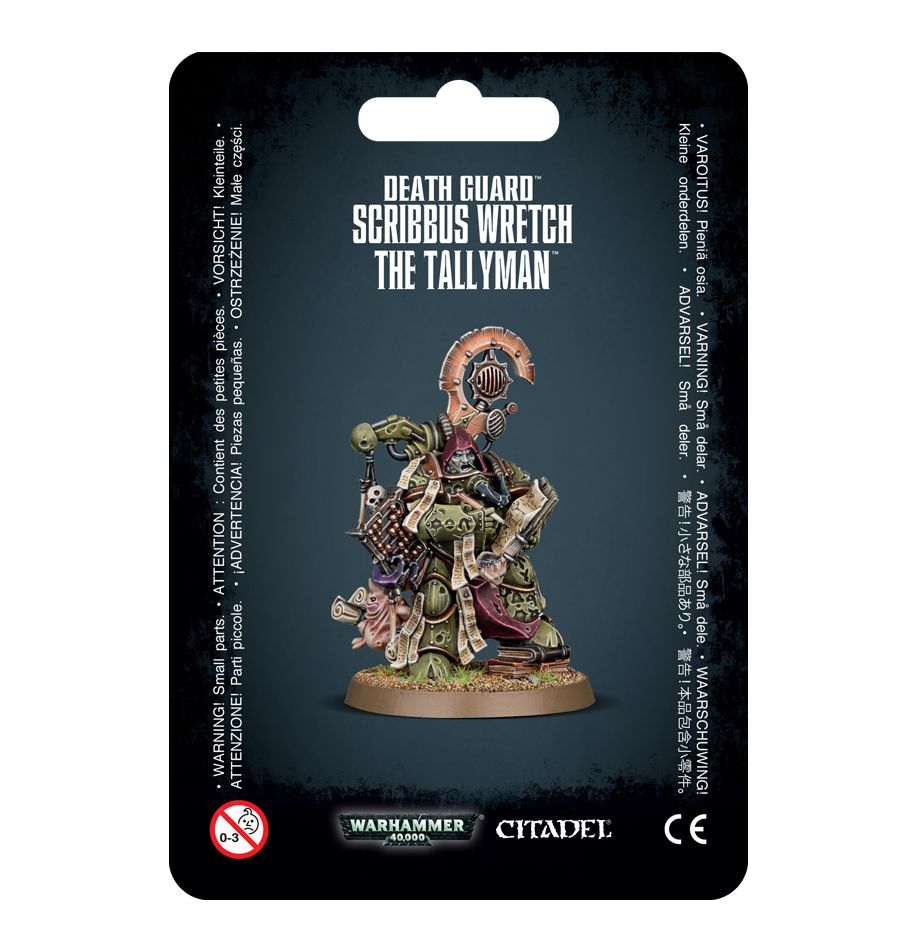 Death Guard Scribbus Wretch, the Tallyman