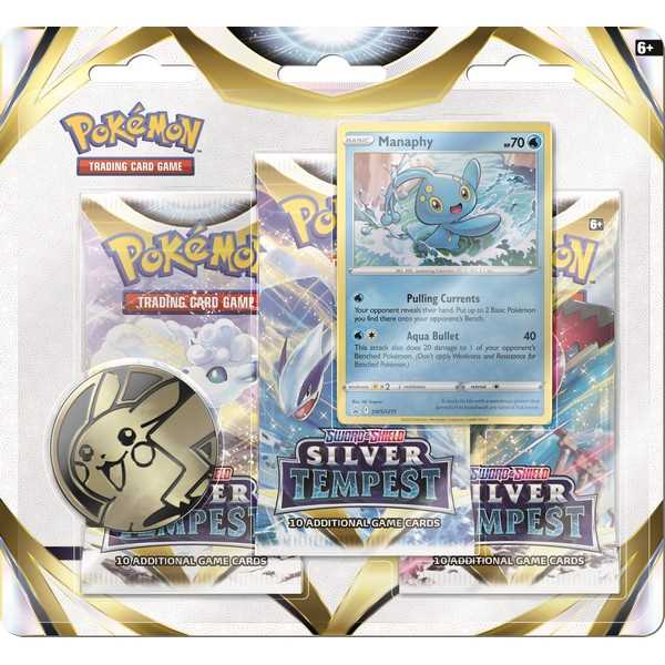 Pokemon TCG Silver Tempest 3 Booster Pack Blister