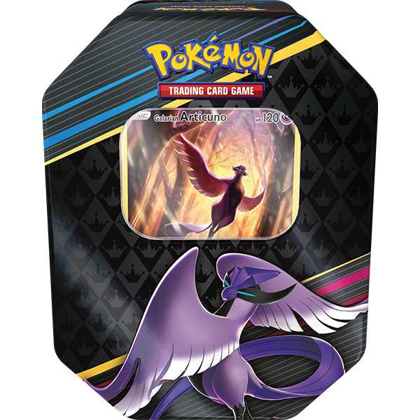 Pokemon TCG Crown Zenith Tin Moltres/Articuno/Zapdos