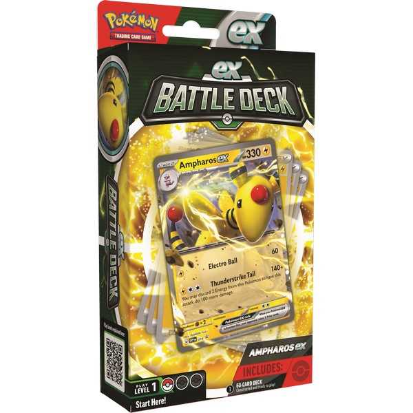 Pokemon TCG Lucario / Ampharos EX Battle Deck