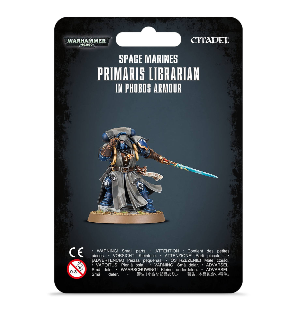Space Marine Primaris Librarian in Phobos Armour