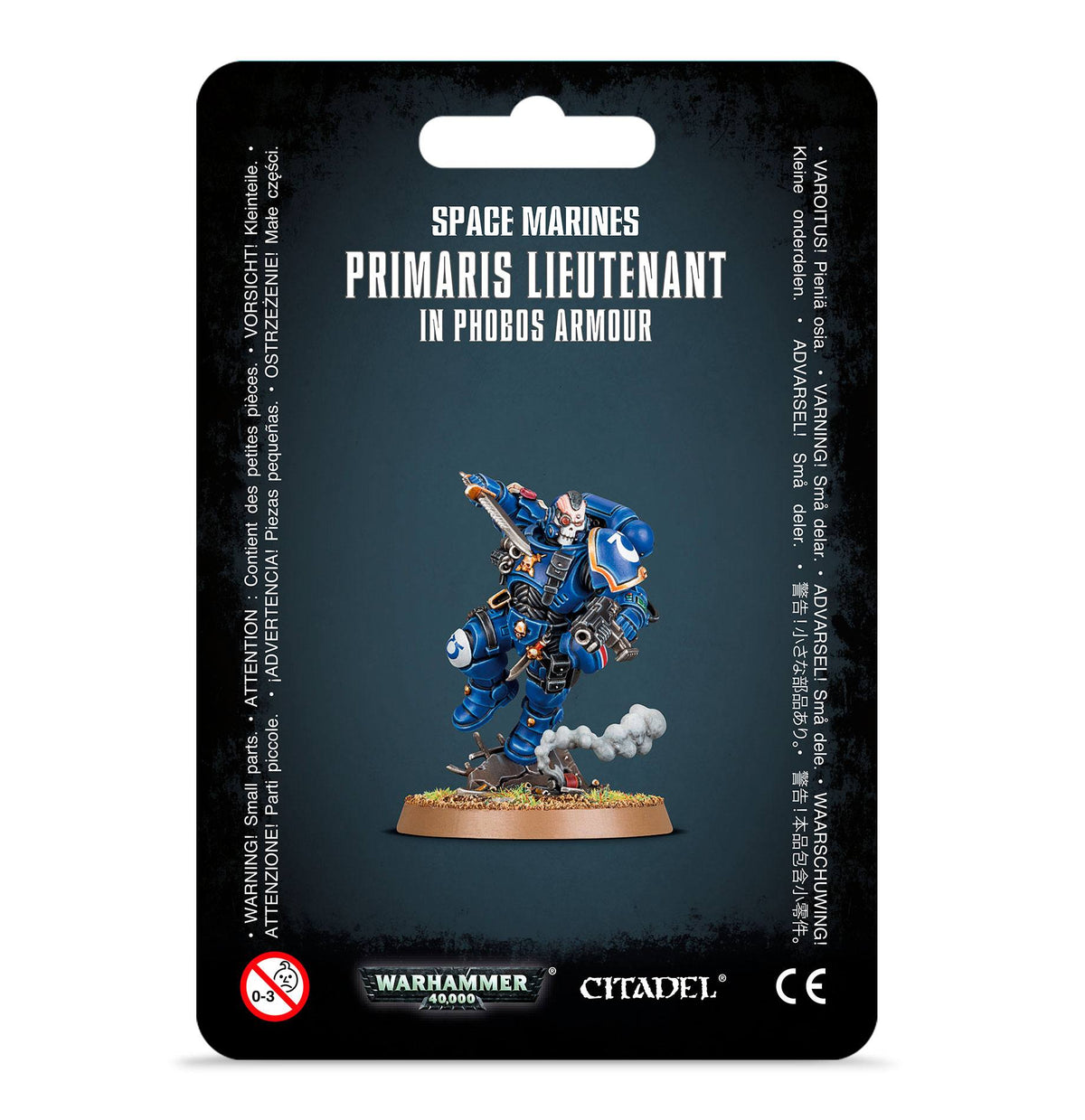 Space Marine Primaris Lieutenant in Phobos Armour