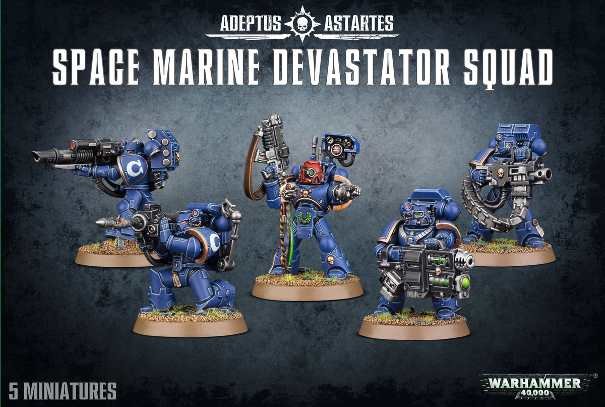 Space Marine Devastator Squad