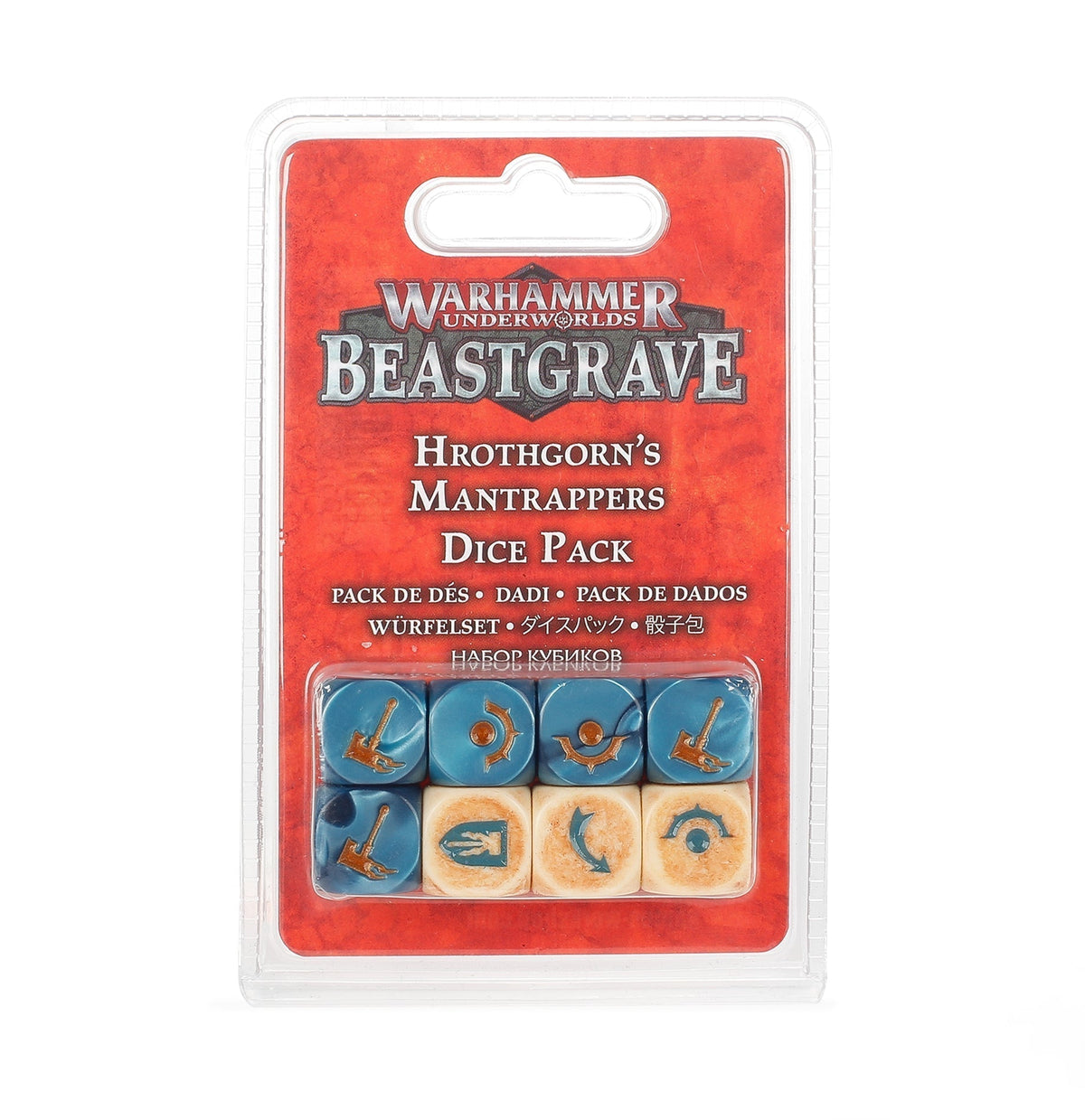 WHU: Hrothgorn's Mantrappers Dice Set
