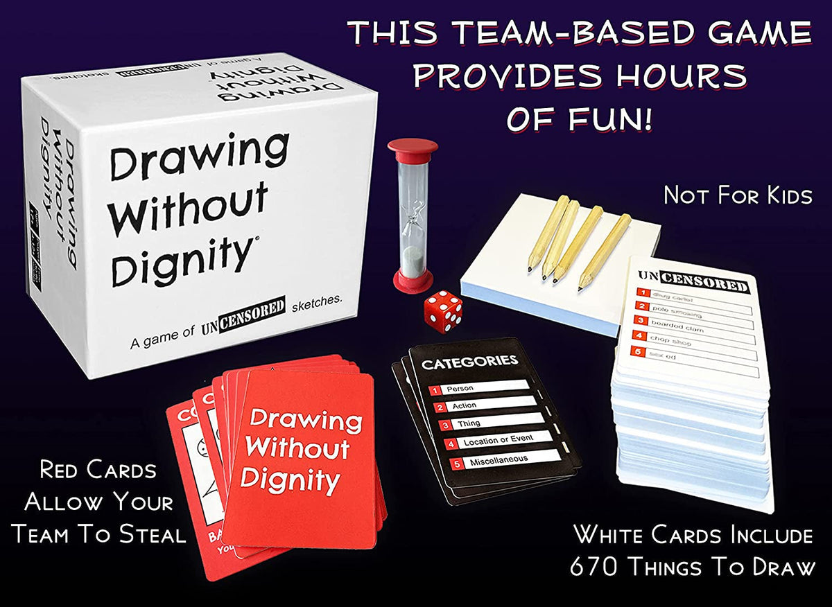 '- a Party Game of Uncensored Sketches