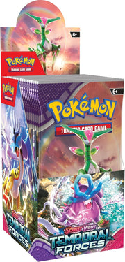 TCG: Scarlet & Violet— Temporal Forces Booster Display Box (18 Booster Packs)