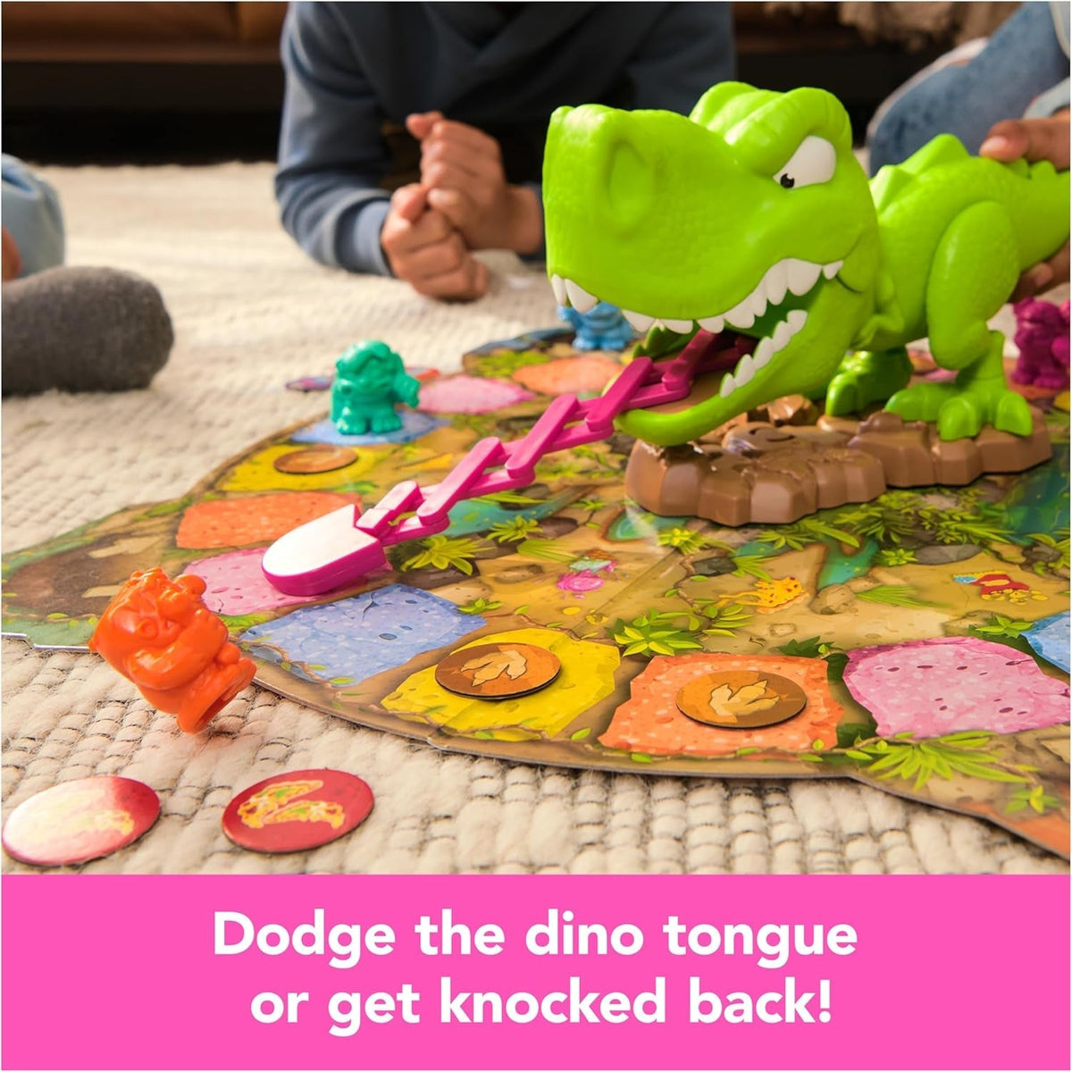 Snack-O-Saurus Rex – an Interactive Board Game for Snack Lovers & Dino Fans, Funny Family Game, Board Game for Family Game Night, for Kids Aged 5 & Up