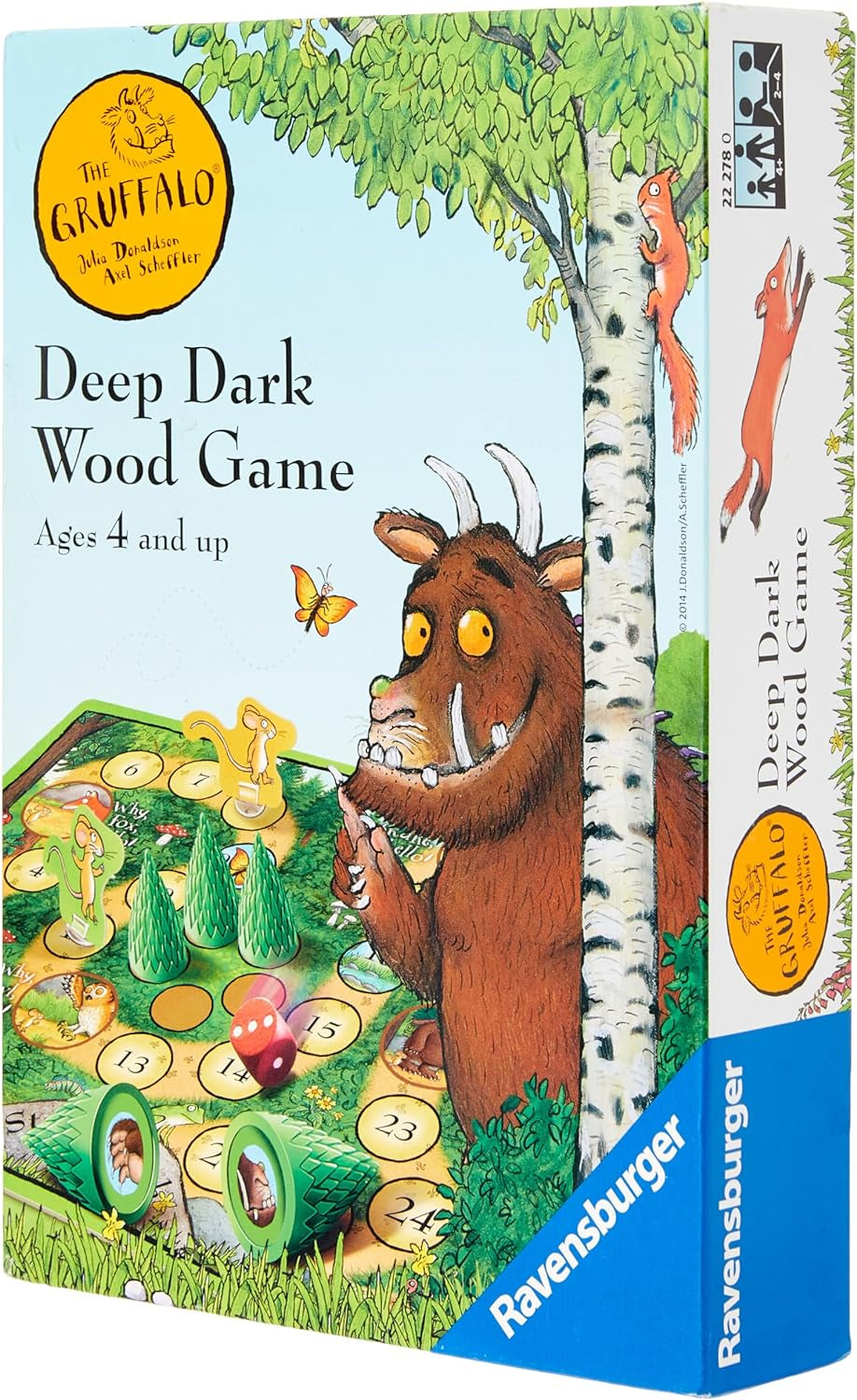 the Gruffalo Deep Dark Wood Board Game for Kids Age 4 Years and up - Gruffalo Toys and Gifts