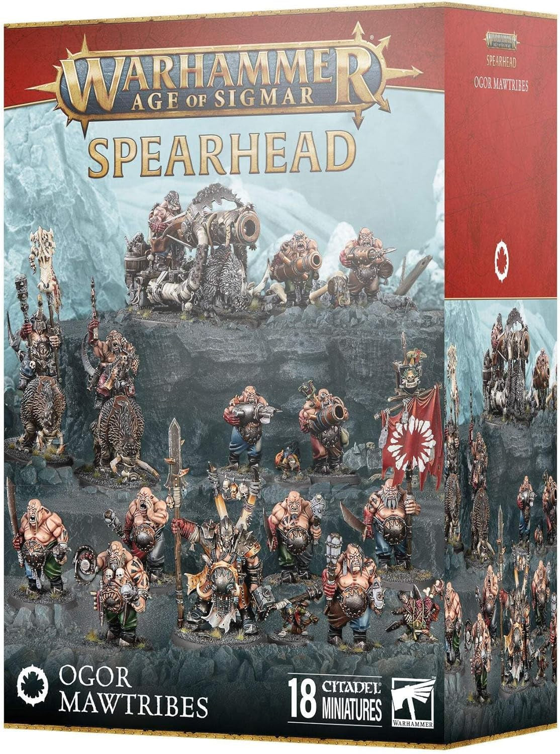 '- Warhammer - Age of Sigmar - Spearhead: Ogor Mawtribes (2024)