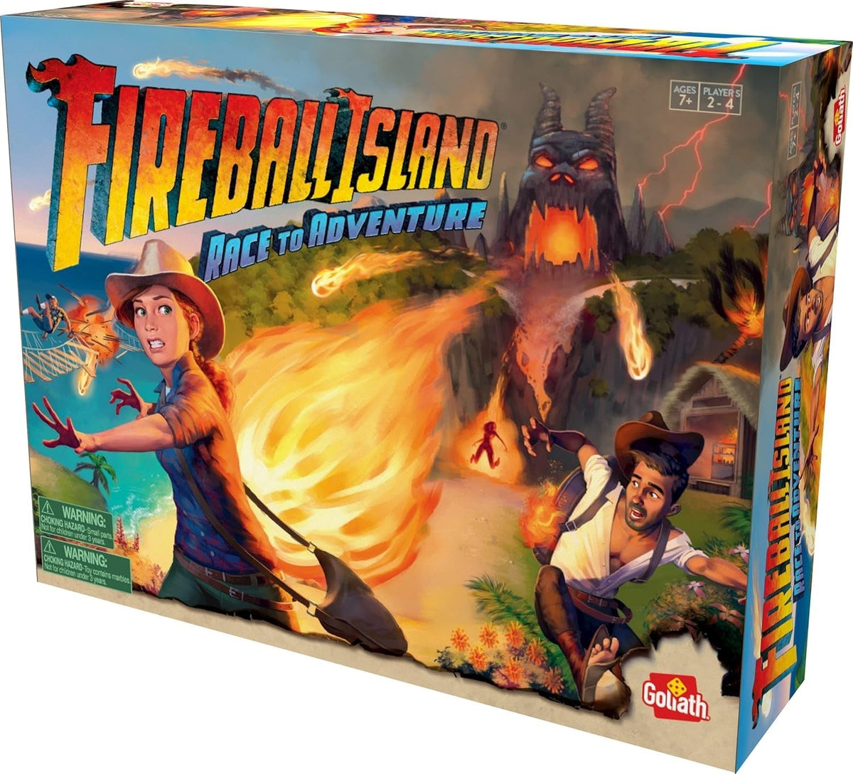 Games Fireball Island Family Games | for Ages 7+ | for 2-4 Players