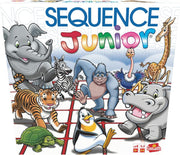 Games Sequence Junior | Classic Sequence Fun, Just for Kids! | Family Strategy Game | for 2 or More Players, Ages 3+
