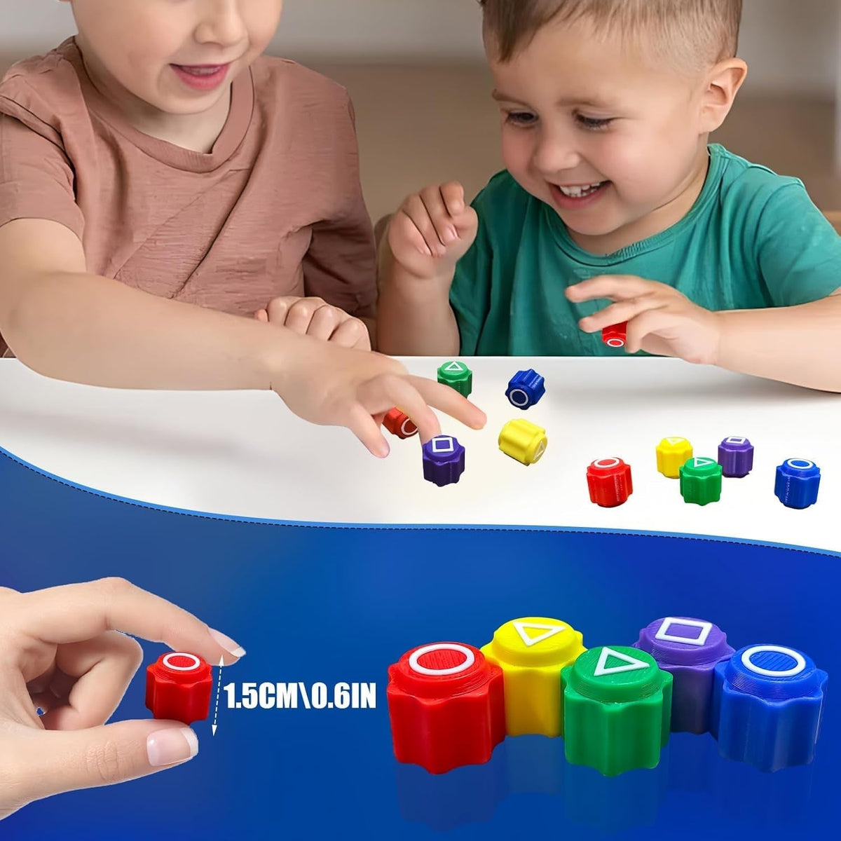 Squid Ga Me, Traditional Gonggi Game Play Game with Colorful Pebbles, Fun Gonggi Korean Game for Family Kids and Adults