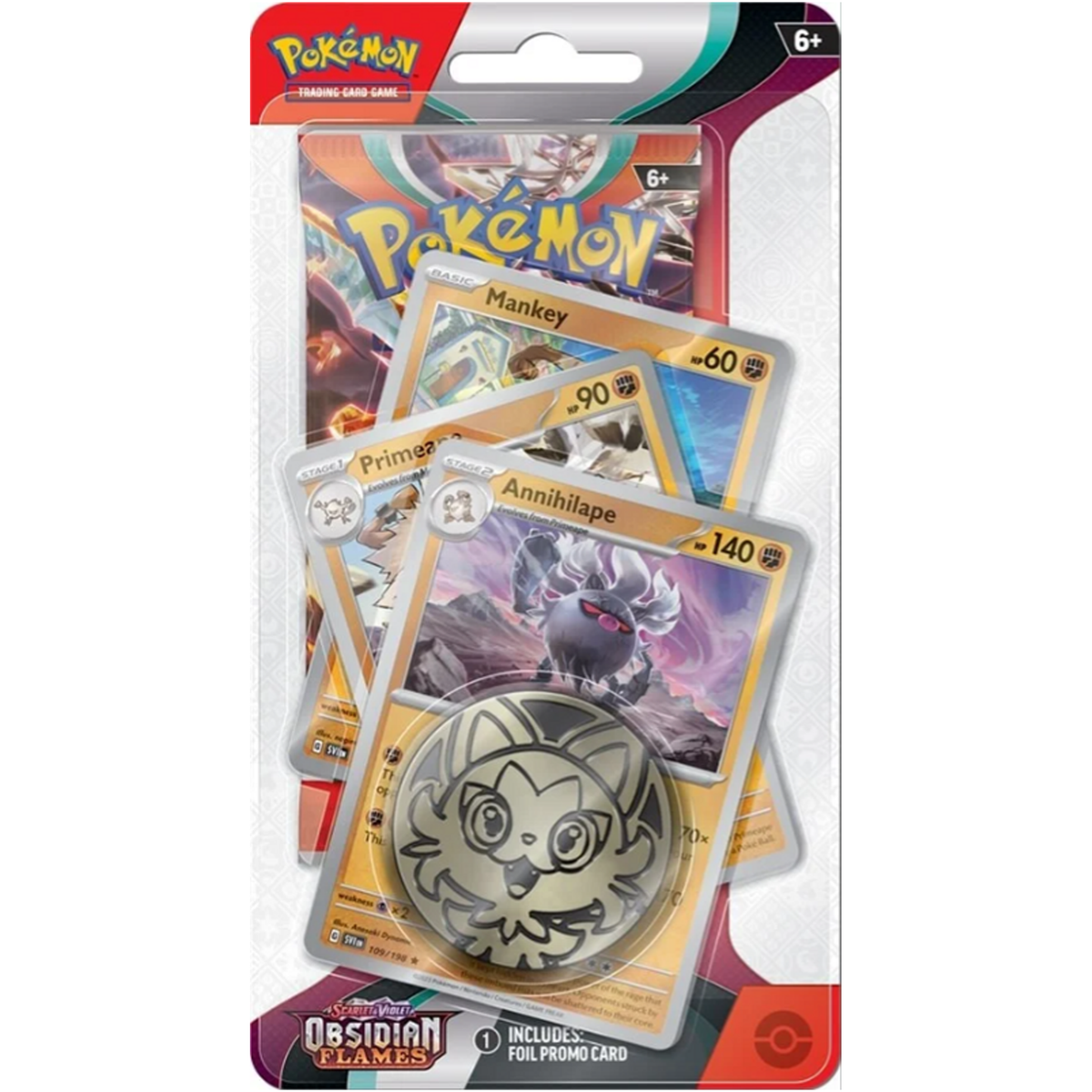 Pokemon TCG Scarlet & Violet Obsidian Flames Premium Checklane Blister