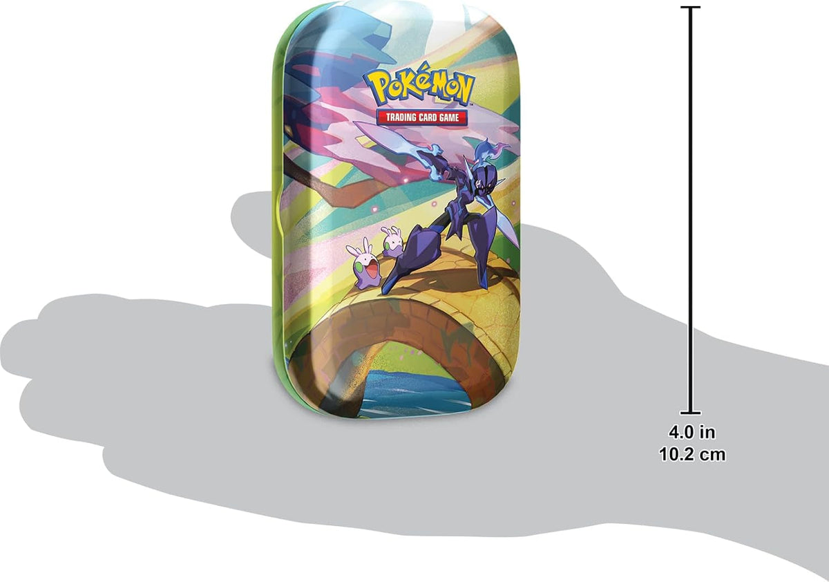 TCG: Vibrant Paldea Mini Tin – Ceruledge & Goomy (2 Booster Packs, 1 Sticker Sheet)