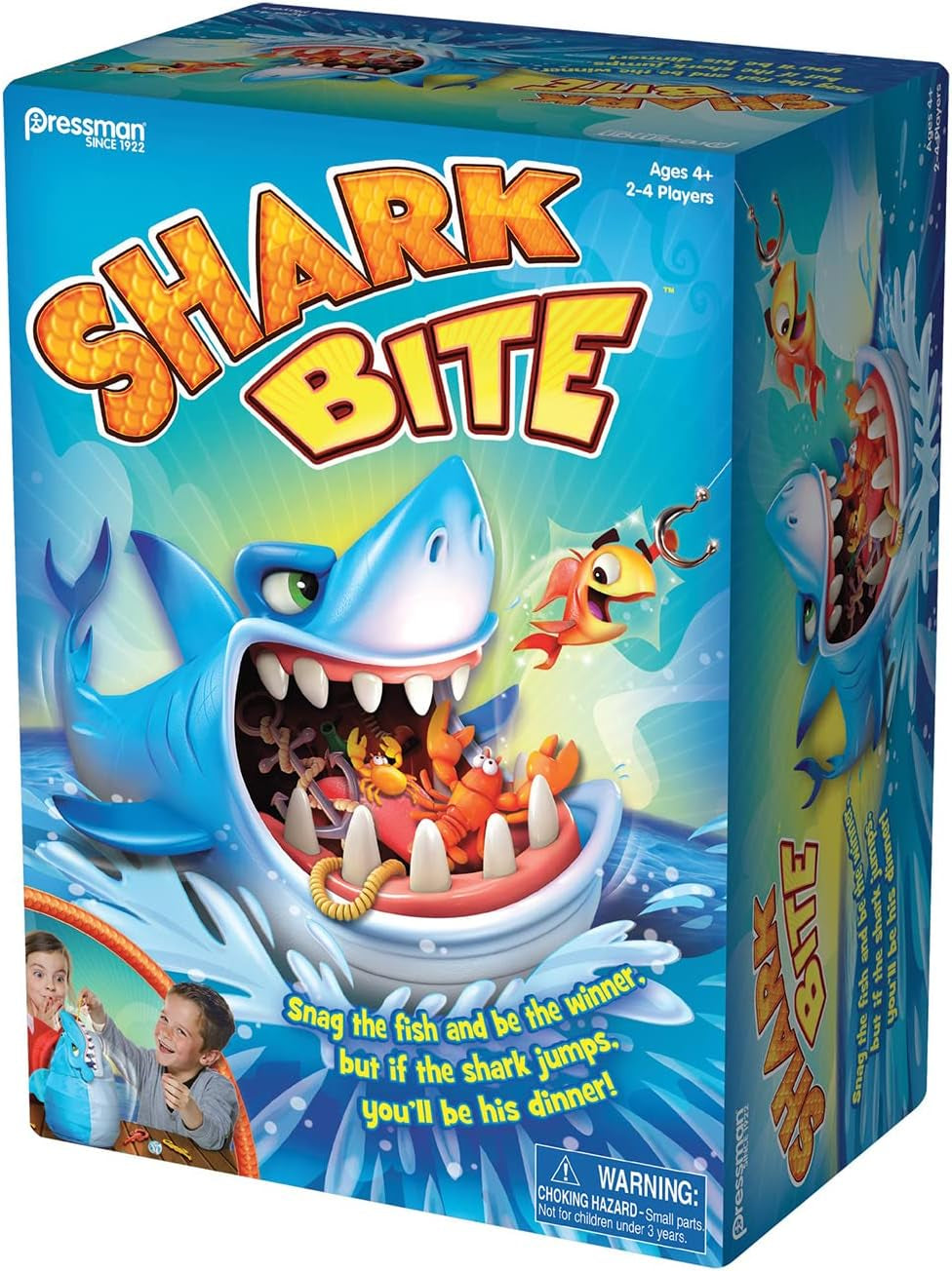 Goliath Games Shark Bite with Bonus Let'S Go Fishing Card Game Kids Action Games | for Ages 4+ | for 2-4 Players