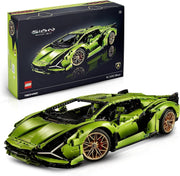 Technic Lamborghini Sián FKP 37 Race Car Model Building Kit for Adults, Idea for Men and Women, Advanced Collectible Set 42115