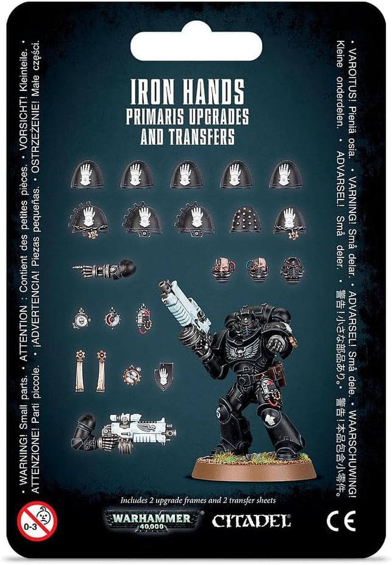 Warhammer 40K - Iron Hands Primaris Upgrades & Transfers …