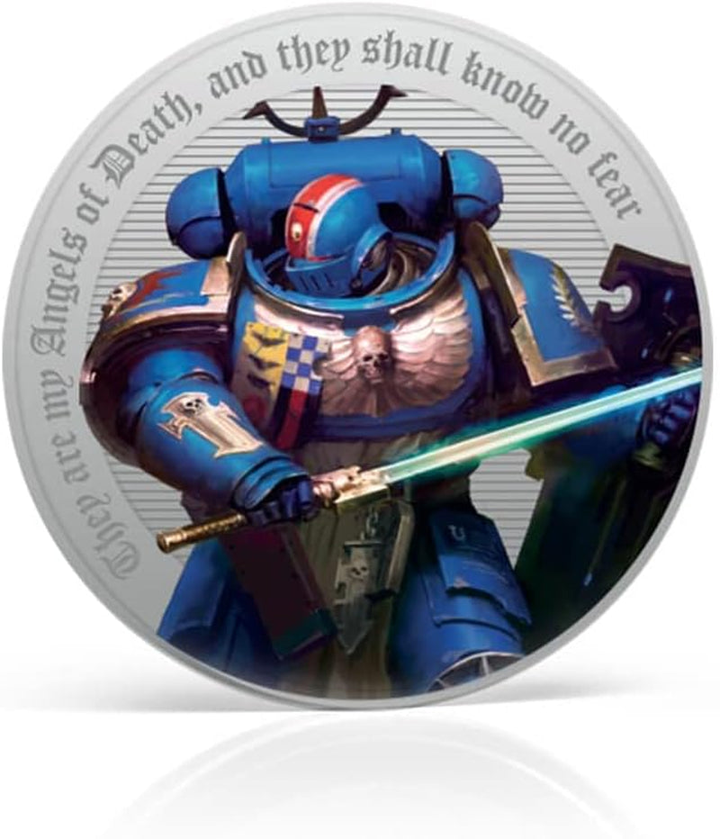 Official Limited Edition Warhammer 40,000 Medal Cover by .