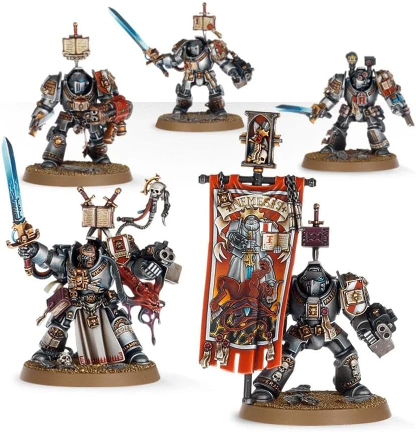 Warhammer+40K+-+Grey+Knights+Paladins+%2F+Terminators+Squad