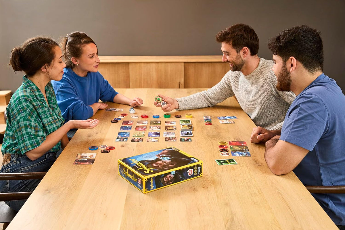 UNBOX NOW | Splendor | Board Game | Ages 10+ | 2 to 4 Players | 30 Minutes Playing Time