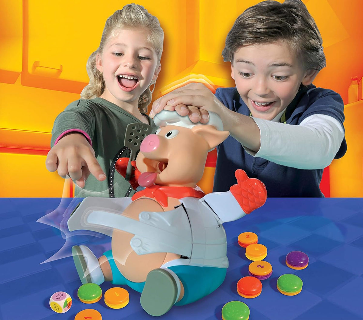 Games Pop the Pig: Even Bigger and Better Kids Games | for 2-6 Players | Ages 4+