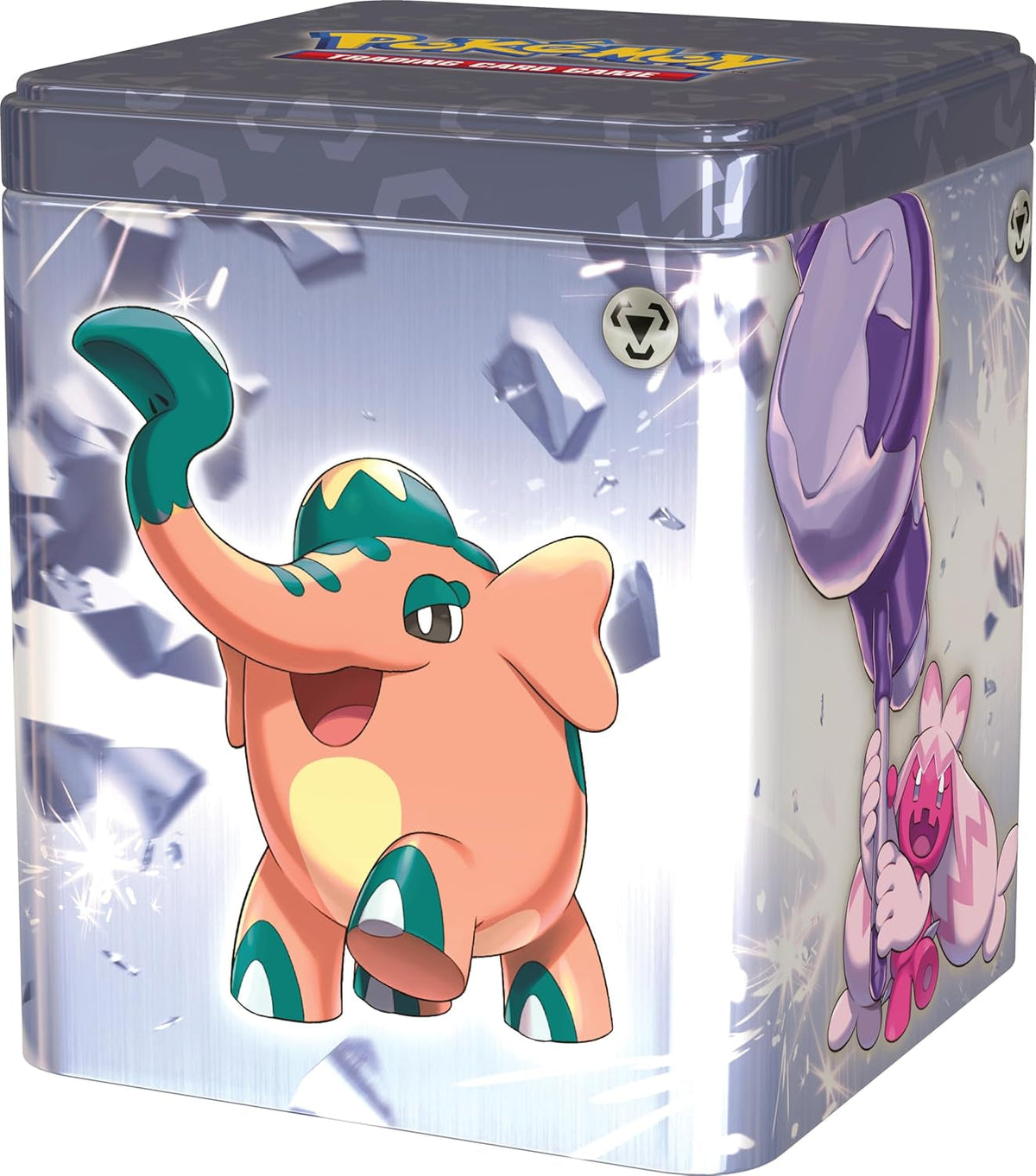 TCG: Metal Stacking Tin (3 Booster Packs & 2 Sticker Sheets)