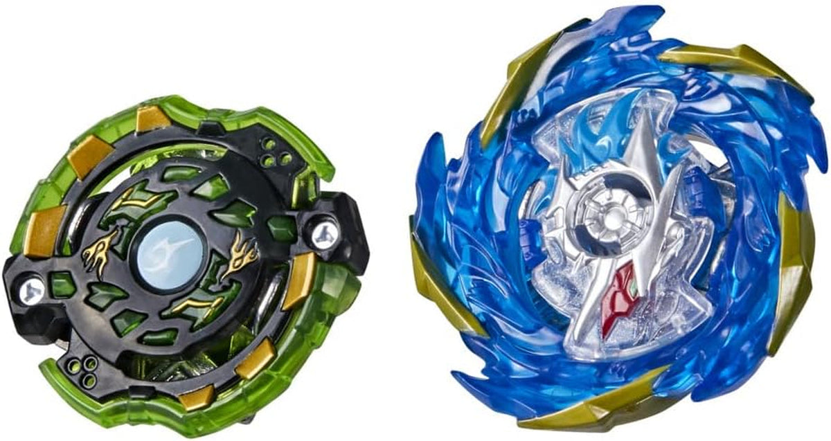 Beyblade Burst Surge Speedstorm Battle Pack Twin Packs - Evo Helios Blazebringer and Jormuntor J6