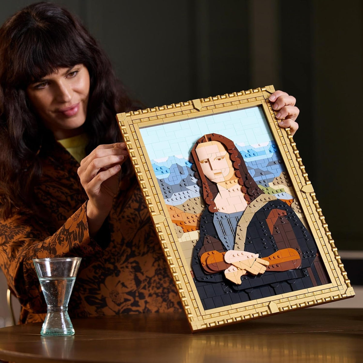 Art Mona Lisa Painting Set, Wall Model Kit for Adults to Build, Home, Living Room or Office Décor Idea, Creative Activity Gift for Men, Women, Him or Her 31213