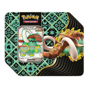 Pokemon TCG Scarlet & Violet Paldean Fates 7" Tin - Shiny Great Tusk Ex