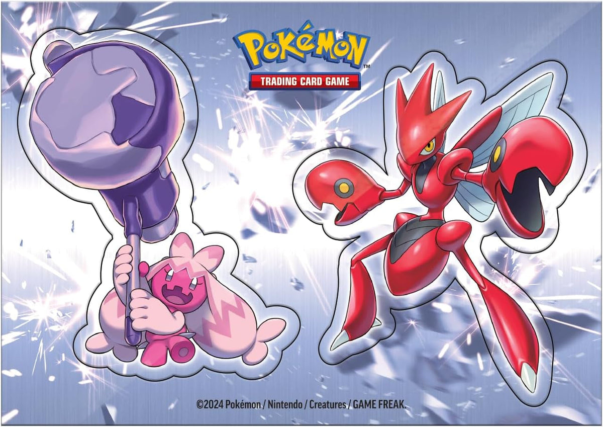 TCG: Metal Stacking Tin (3 Booster Packs & 2 Sticker Sheets)