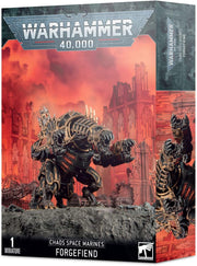 43-14 Warhammer 40K - Space Marine Du Chaos Forgefiend (2019), Black