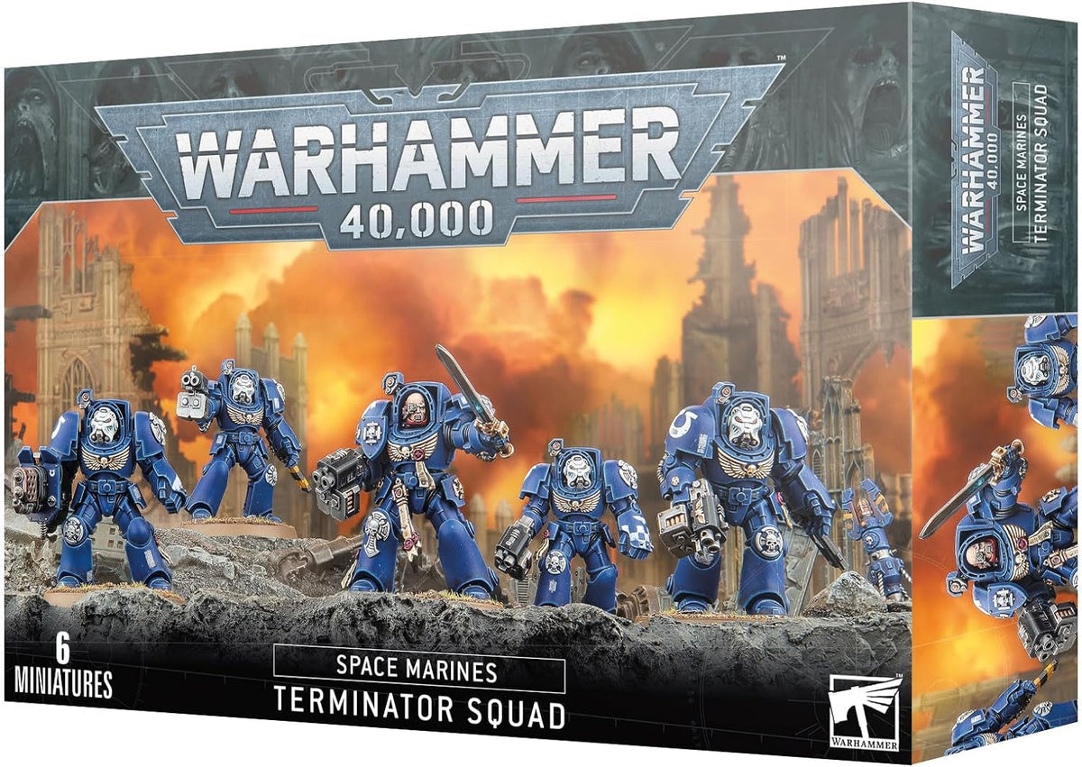 '- Warhammer 40,000 - Space Marines: Terminator Squad (2023 Edition), Blue