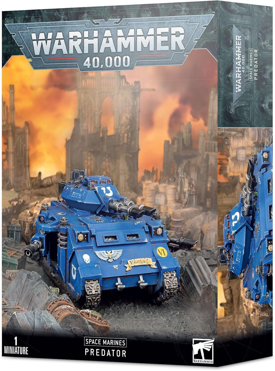 Space Marines Predator, Warhammer 40,000, 40K,