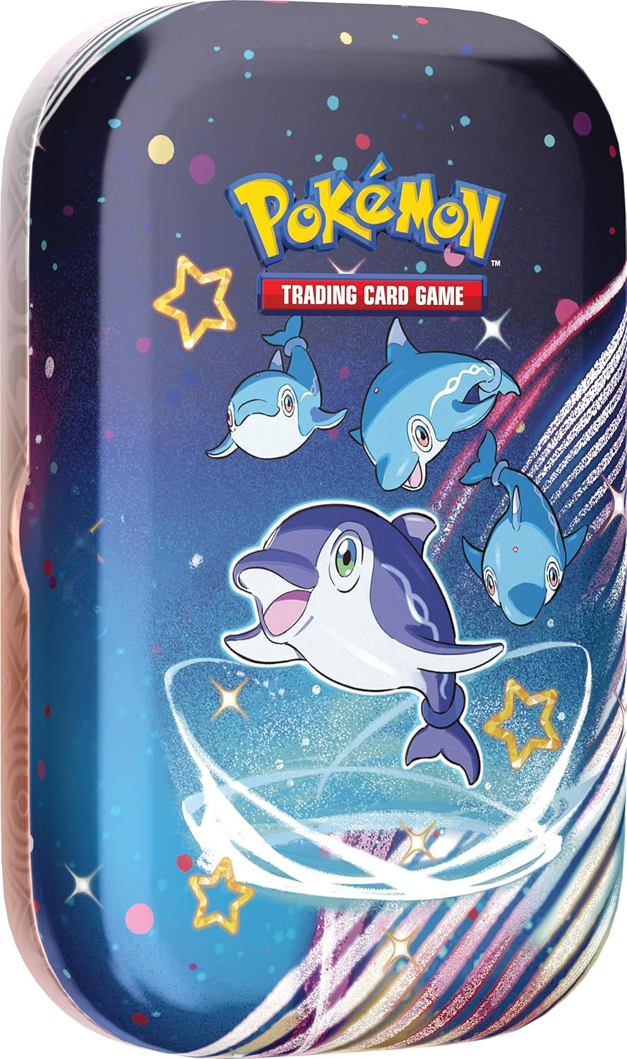 TCG: Scarlet & Violet—Paldean Fates Mini Tin – Finizen (2 Booster Packs, 1 Sticker & 1 Art Card)