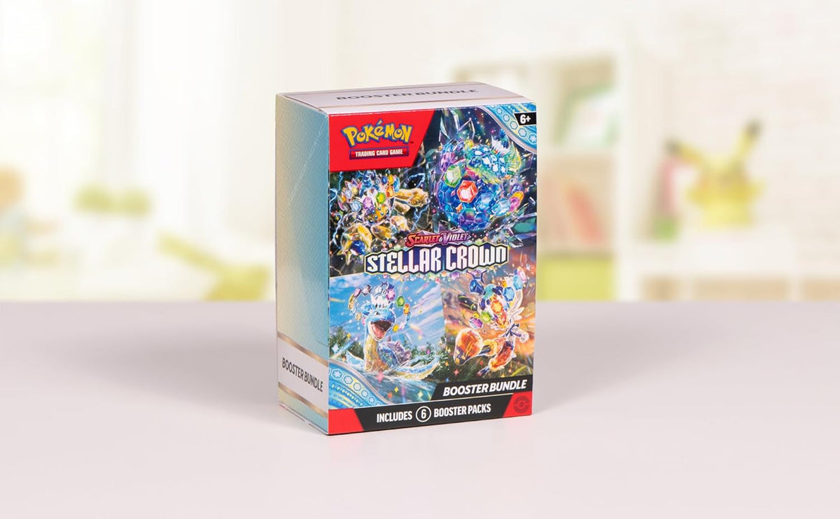 TCG: Scarlet & Violet—Stellar Crown Booster Bundle (6 Booster Packs)