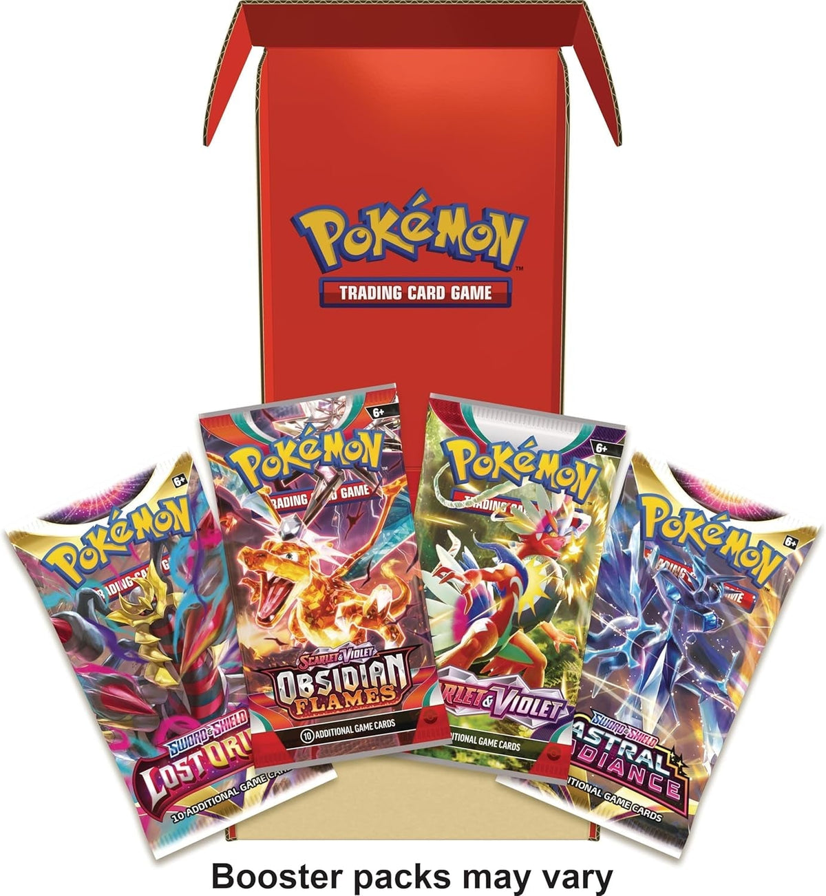TCG: Assorted Booster Bundle (Selection of 4 Booster Packs - 40 Cards Total) (May Contain Booster Duplicates)
