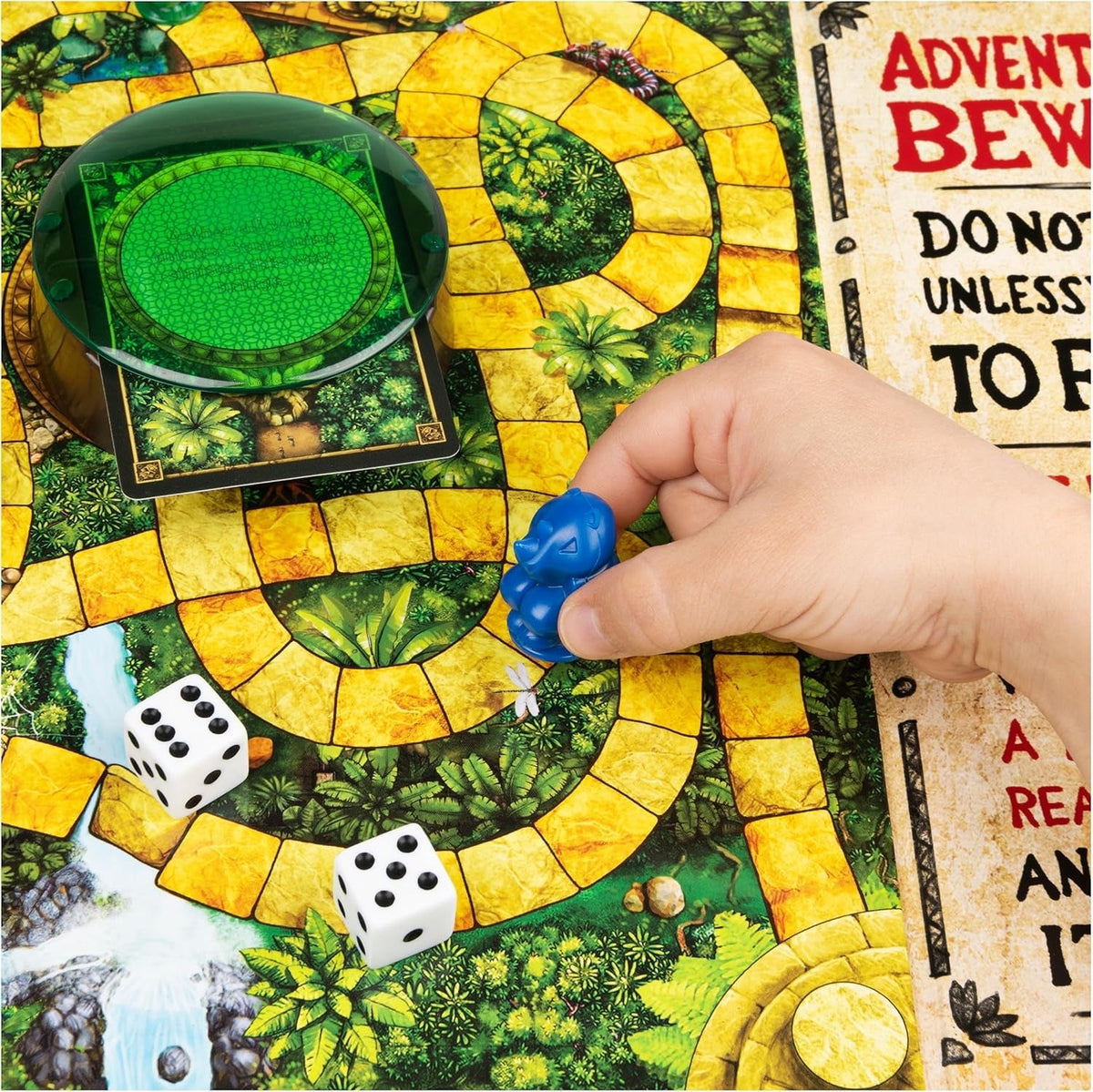 Jumanji the Game, the Classic Adventure Board Game for Kids and Families Aged 8 and Up