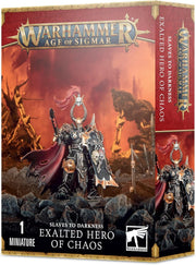 Games Workshop Slaves to Darkness: Exalted Hero of Chaos, Black