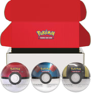 TCG: Poké Ball Tin Bundle 2024 Version—Poké Ball, Great Ball & Ultra Ball (9  TCG Booster Packs & 7 Sticker Sheets)
