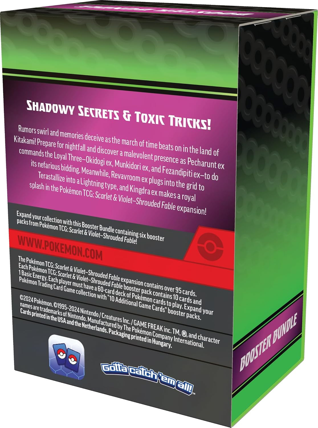 TCG: Scarlet & Violet—Shrouded Fable Booster Bundle (6 Booster Packs)