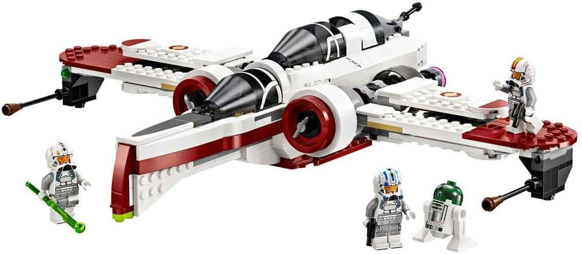 Star Wars 75402 ARC-170 Starfighter Building Toy with 3 Clone Pilot Minifigures, plus an R4-P44 Droid Figure, Birthday Gift Idea for Revenge of the Sith Fans, 9+ Year Old Boys and Girls