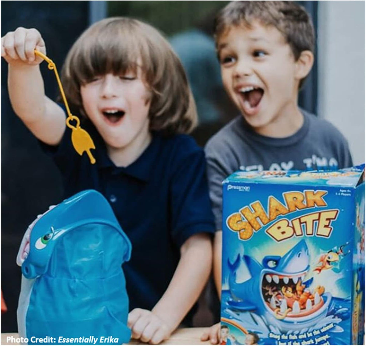 Goliath Games Shark Bite with Bonus Let'S Go Fishing Card Game Kids Action Games | for Ages 4+ | for 2-4 Players