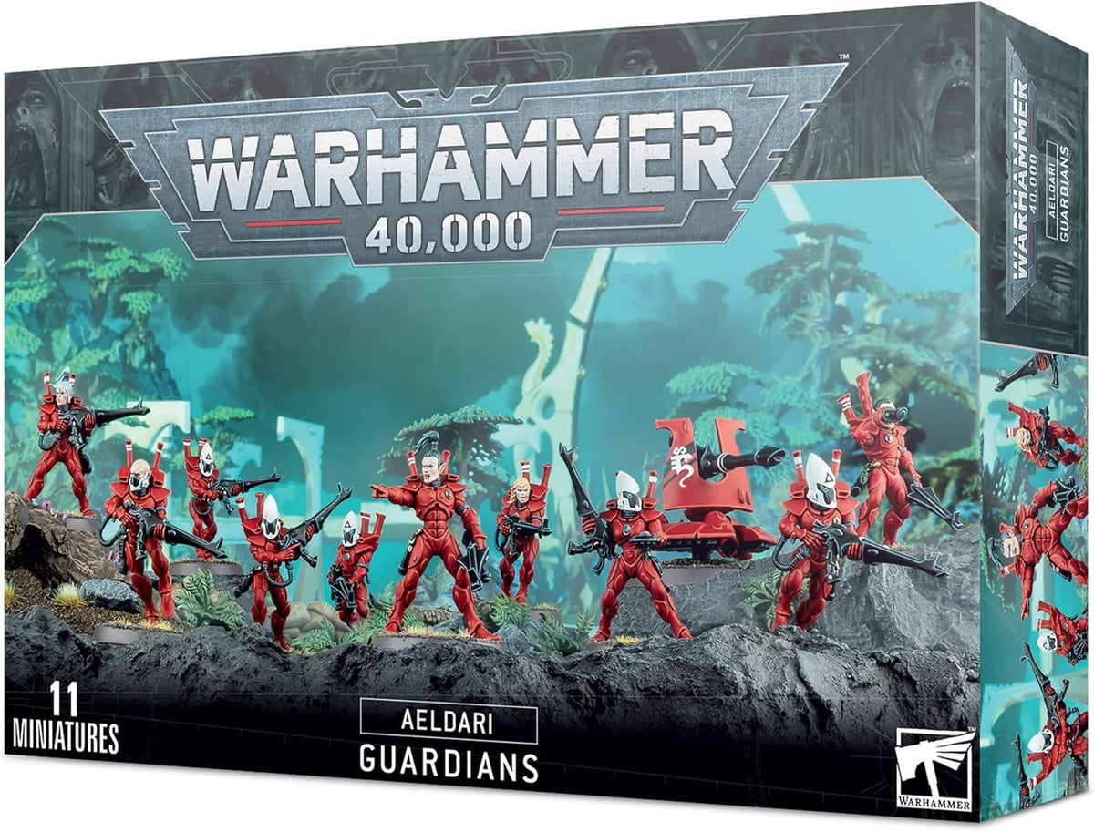 Warhammer 40K - Aeldari Gardiens, Black