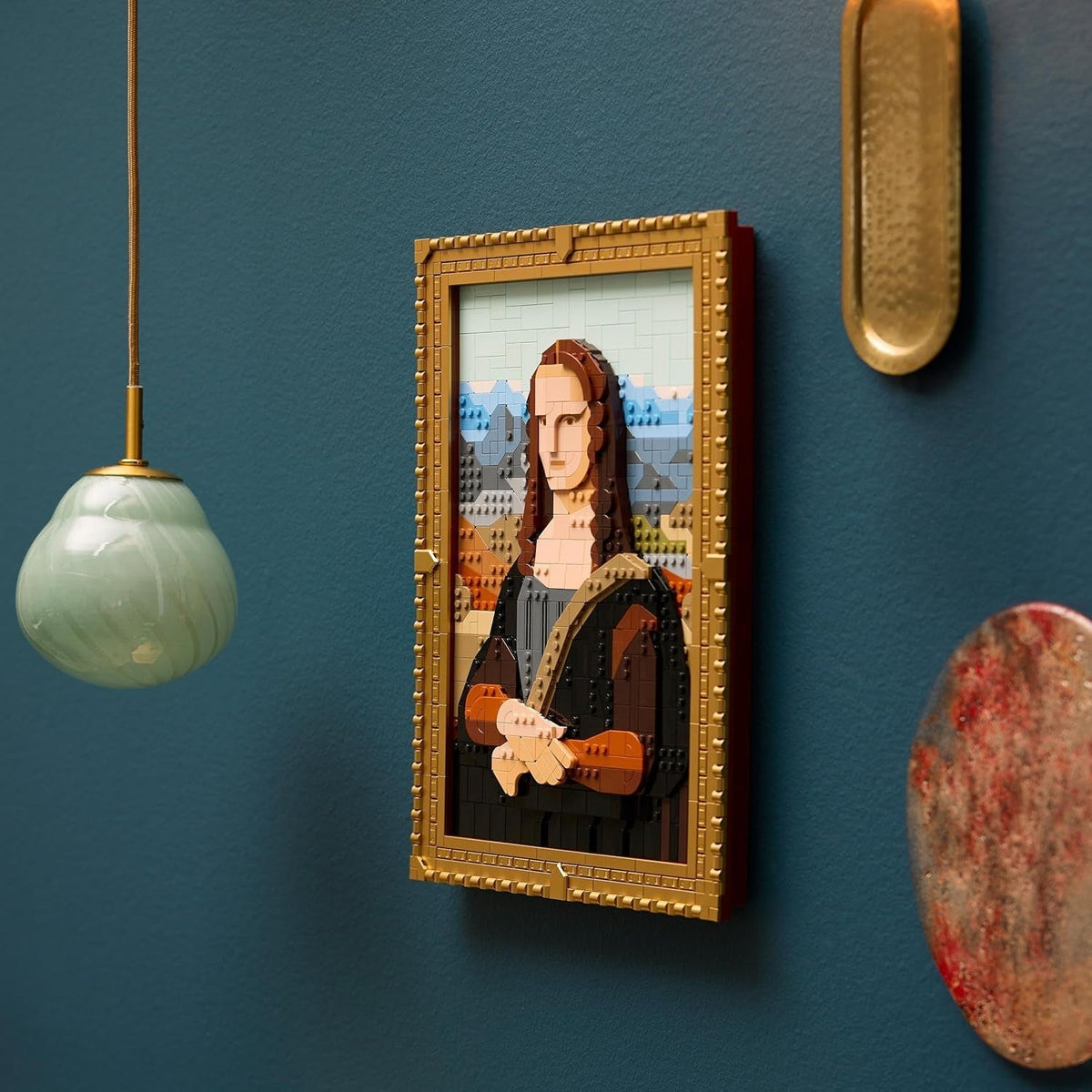 Art Mona Lisa Painting Set, Wall Model Kit for Adults to Build, Home, Living Room or Office Décor Idea, Creative Activity Gift for Men, Women, Him or Her 31213
