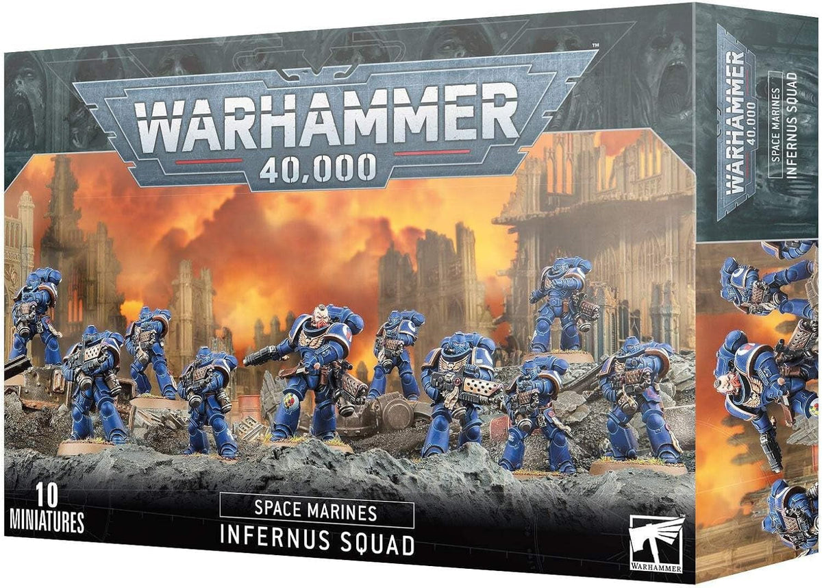 Games Workshop -  40,000 - Space Marines: Infernus Squad, Black