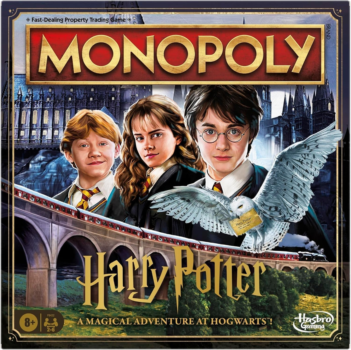 Hasbro Gaming  Harry Potter Edition, Board Game for 8+ Year Old Kids, Strategy Games for 2-6 Players, Children and Adults
