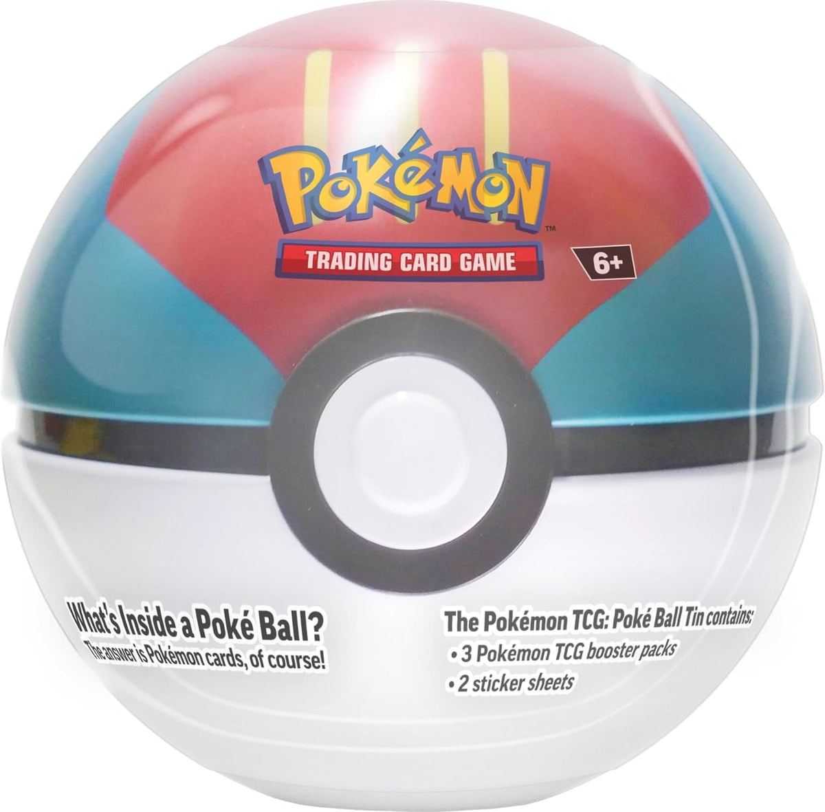 TCG: Poké Ball Tin Bundle - Poké Ball, Lure Ball & Premier Ball (9  TCG Booster Packs, 7 Sticker Sheets)
